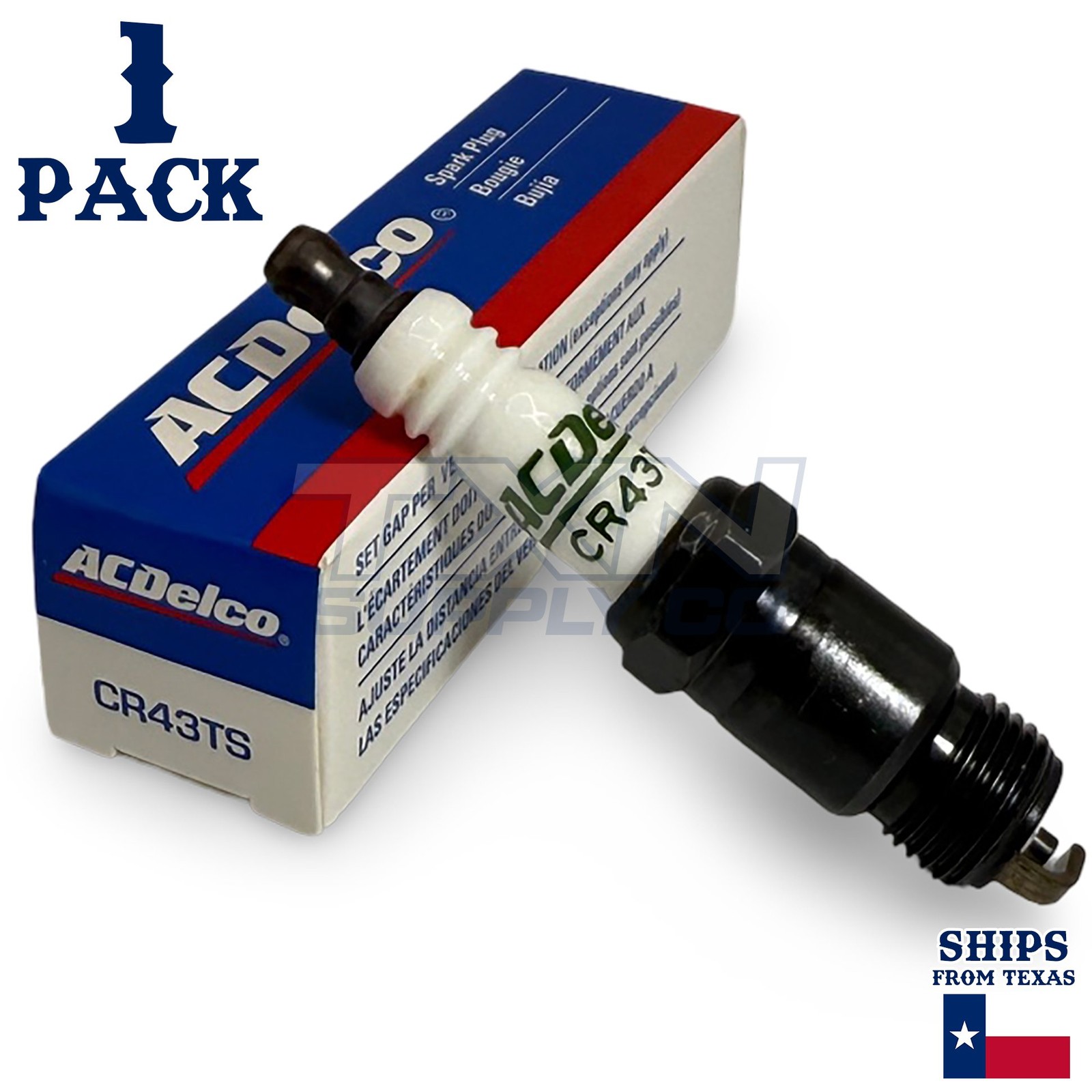 ACDelco Professional CR43TS Conventional Spark Plug - 1 Pack
