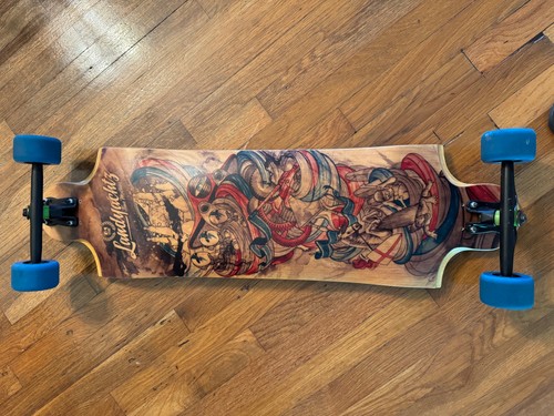 Landyachtz Time Machine Longboard Near Mint Condition | eBay