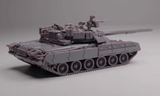 3D printing 1/72/87/48 Russian Army T-80U Main Battle Tank model Unpainted Kit