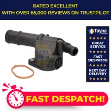 Coolant Flange / Pipe fits VW JETTA Mk3 2.0D 05 to 10 Water NAPA 03L121132 New