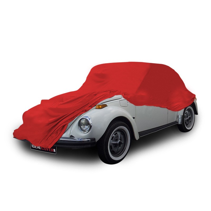 Bâche Coccinelle rouge Coverlux+ pour éviter humidité et rayures de garage 1938-2003