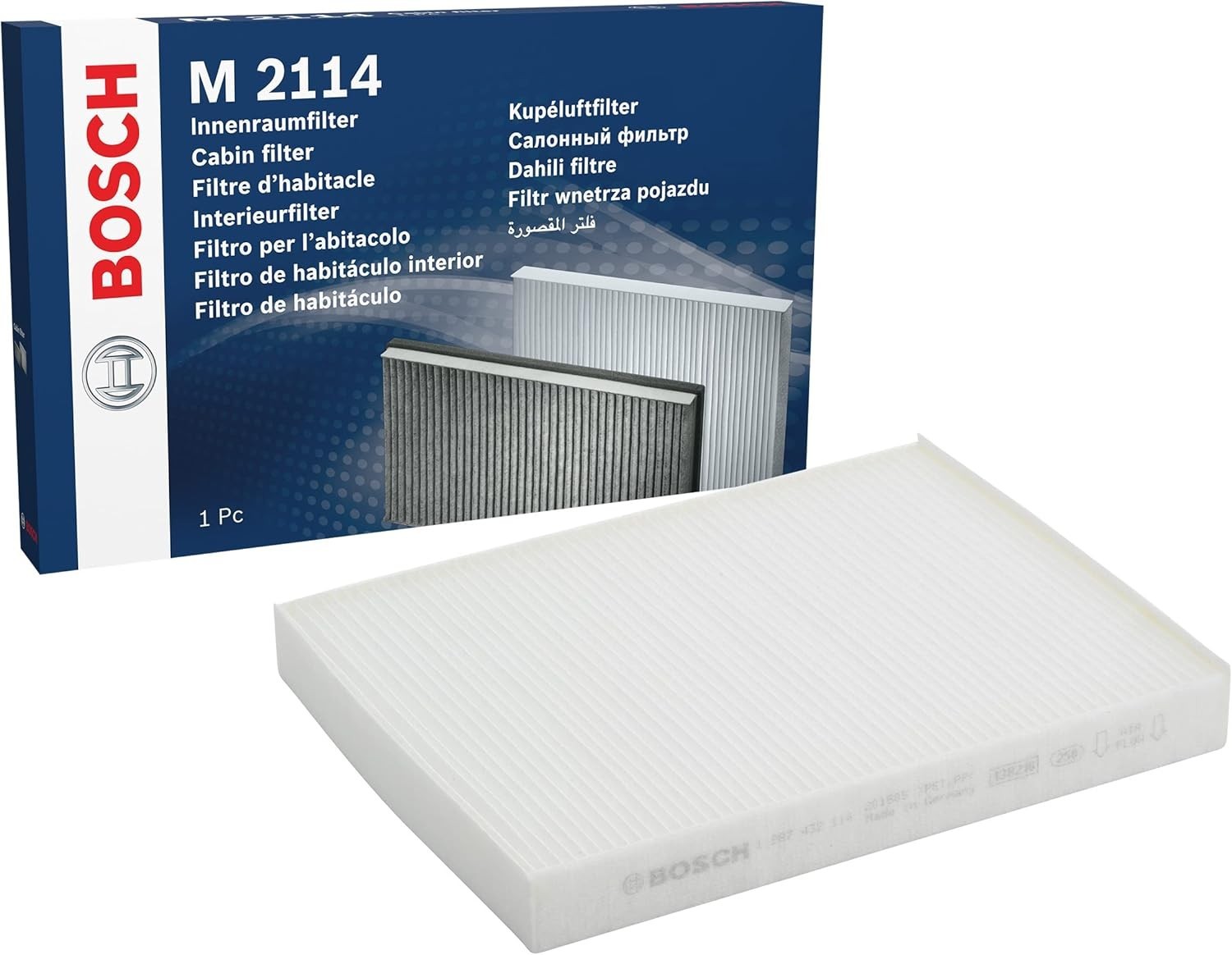 Bosch Cabin Air Pollen Filter 1987432114 M2114 OEM Quality Replacement Part - Image 41