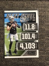 2021 Panini Score Next Level Stats Derek Carr