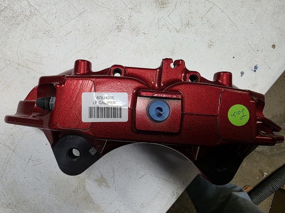 Left Front ACDelco 87824205 GM Genuine Parts Disc Brake Caliper Corvette Foto 4 de 4