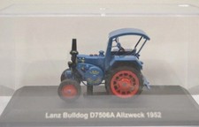 Nr. 1 Lanz Bulldog D7506 A 1952 mit Zeitschrift Traktoren Sammlung