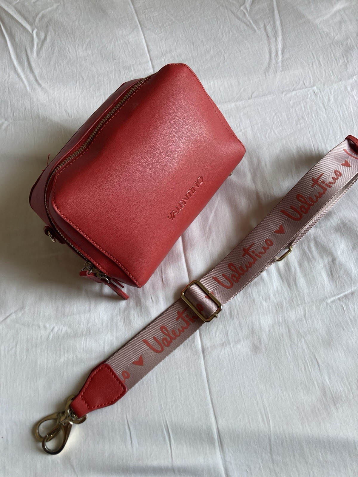 Valentino Bags | Transformable Red Bag/Pochette | Excellent Conditions