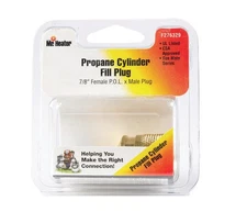 Mr. Heater F276329 Female P.O.L. x Male Propane Cylinder Fill Plug 7/8 Dia. in.