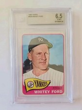 1965 Topps Whitey Ford #330 Beckett 6.5 PSA