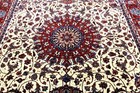 9X12 BREATHTAKING MASTERPIECE 300+KPSI HAND KNOTTED VEGETABLE DYE ISFAHANN RUG — photo 2