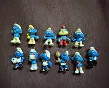 11x Schlümpfe Figuren Ü Ei Sammlung Peyo Ko...