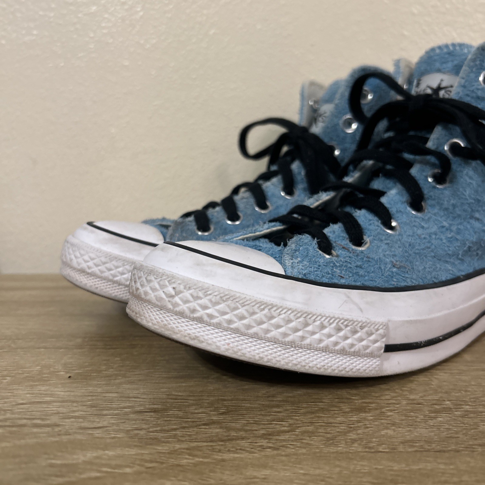 Converse x Stussy Chuck Taylor 70 High Top Mens Size 7 Women’s 8.5 Blue Sneakers thumbnail 5