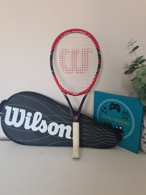 Wilson Federer Pro 105 Tennisschläger mit Koffer 4 1/8 1 