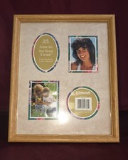 INTERCRAFT 4 Photo Collage Frame 8⅞×10⅞ Fashion Mat NOT USED New Cond. USA MADE