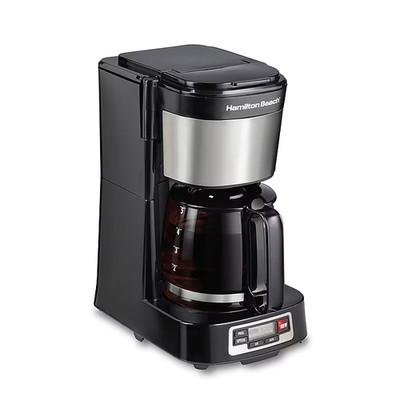 Hamilton Beach FrontFill Compact 5 Cup Programmable Coffee Maker