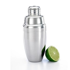 Mercer Culinary M37038 Barfly 3-Piece 18 oz. Heavy Duty Cocktail Shaker Set