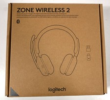 NEW NIB LOGITECH ZONE WIRELESS 2 BLUETOOTH HE...