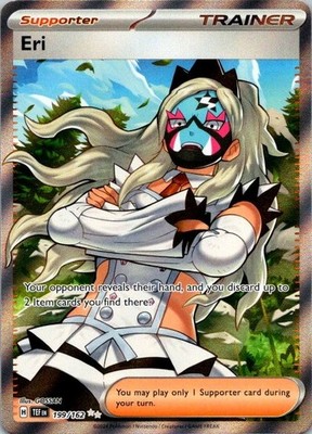 Eri 199/162 Temporal Forces Pokemon TCG Full Art Ultra Rare 2NM