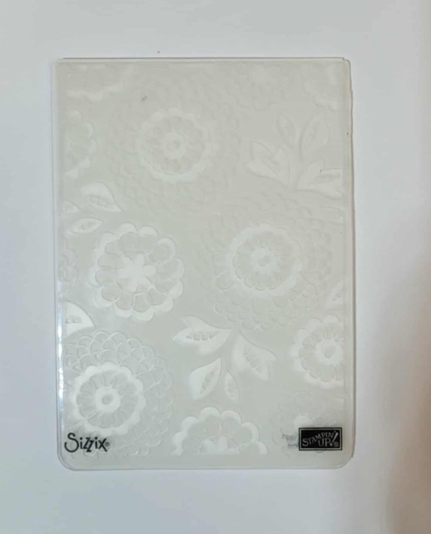 Stampin' Up! STRIPES textured impression embossing folder and unnamed folder