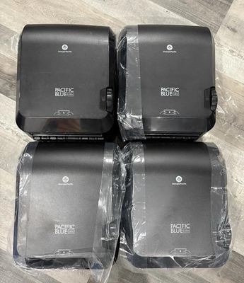 #ad PACIFIC BLUE 8” HIGH CAPACITY MECHANICAL PAPER TOWEL DISPENSER 59589 Lot Of 4 $123.77