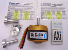 AXi 5320/34 Motore brushless nuovo in scatola con driver prop e documentazione