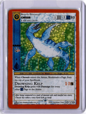 #10/159 - CHESSIE - HOLO - CRYPTID NATION 2ND ED - METAZOO - ENGLISCH