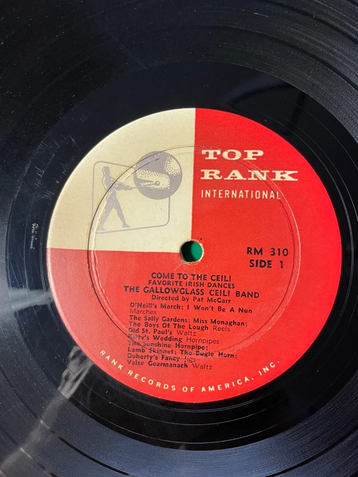 Gallowglass Ceili Band – Come To The Ceili LP Vinyl RARE Top Rank - Image 2 of 4