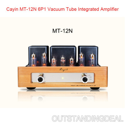 CAYIN 真空管アンプ MT-12 CAYIN MT-12 プリメインアンプ TELEFUNKEN Philips @34565