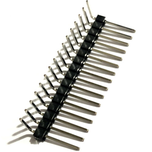 Connector 2.54mm Breakaway Male Header for PCB Breadboard 1x2-40 Pin Single Row - Picture 2 of 11