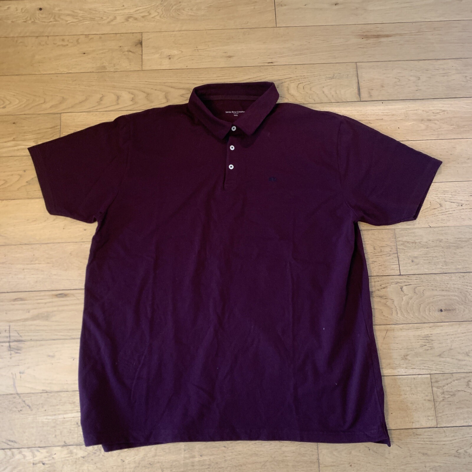 FILA Polo manica corta The Savile Row Company prugna taglia XXXL
