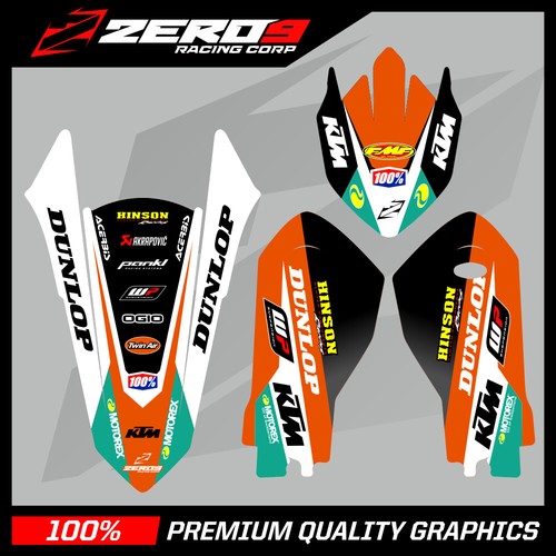 KIT DE AJUSTE KTM SX SXF EXC 50 65 85 125 250 350 450 MX GRÁFICOS MOTOCROSS - Imagen 1 de 2