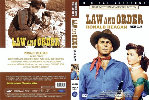 Law and Order (1953) Ronald Reagan / Dorothy Malone DVD NEW *SAME DAY SHIPPING* - Picture 3 of 3