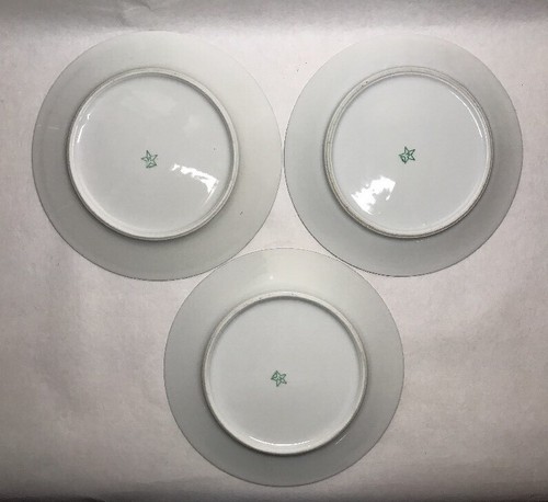 Lot1 of 9 Large Porcelain Flat Plates P.L. France 🇫🇷 D 24 cm - Picture 6 of 12