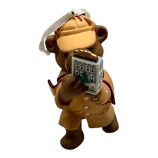 Holiday Pursuit Bear Detective 1994 Hallmark Keepsake of Membership Ornament