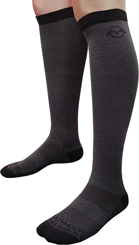Rathmoor Merino Wool Winter Long Compression Socks - Walking, Hiking, Unisex