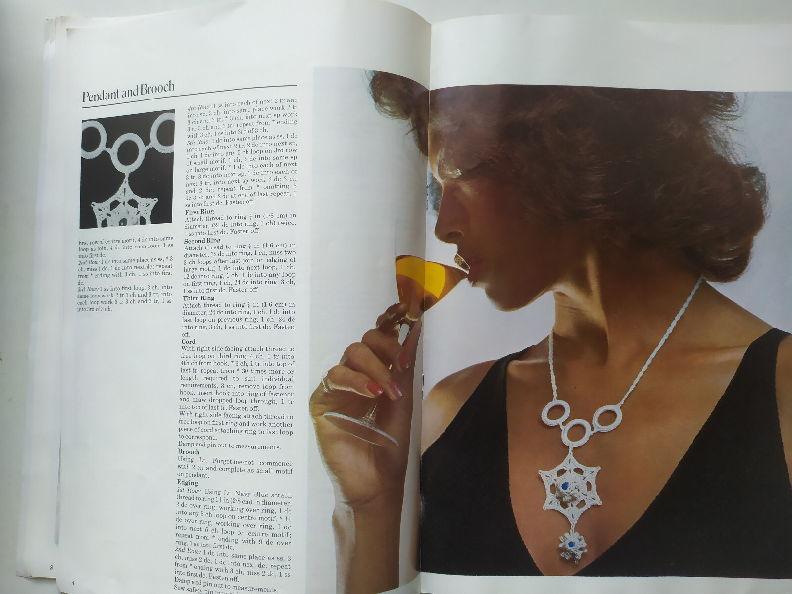 Crochet Novelties Vintage Pattern Book eBay