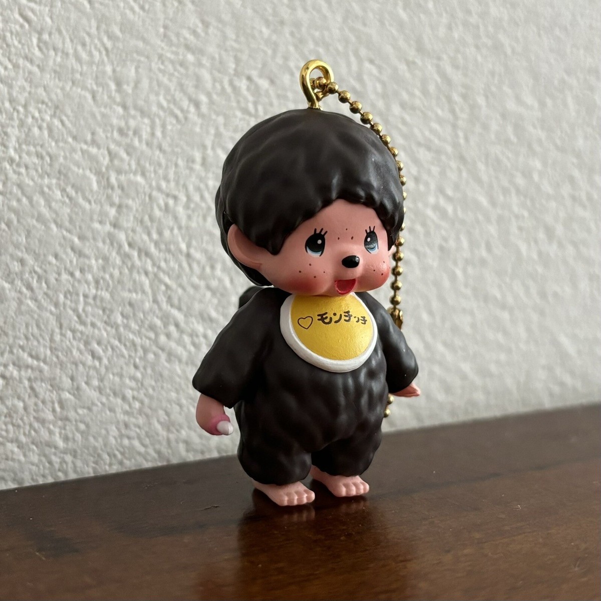 50th Anniversary Monchhichi Brown Boy Keychain | eBay