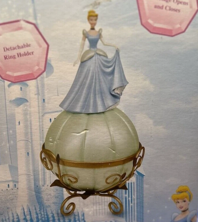 Cinderella Jewelry Box Indiana Disney Jewelry (1968-Now) for sale