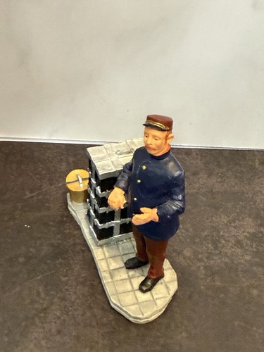 Lemax Bellhop Bellman Baggage Handler Conductor Christmas Village Accessory - Picture 2 of 5