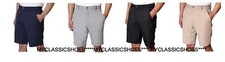 Kirkland Signature Men's Performance Shorts Black Blue Tan Grey with Pockets New
