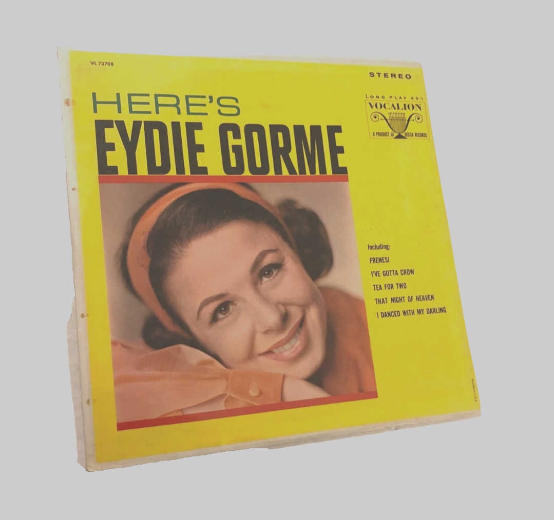 Eydie Gorme Here's VL 73708 Stereo Vocalion Records Vintage 1963 LP Vinyl New