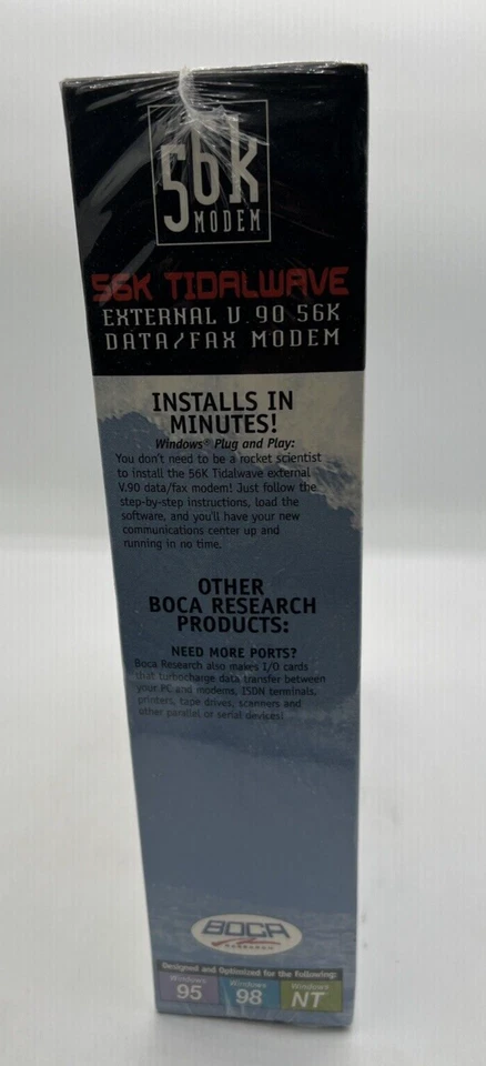 Boca Research 56k Tidalwave External V.90 DATA/FAX MODEM - Image 4 of 4