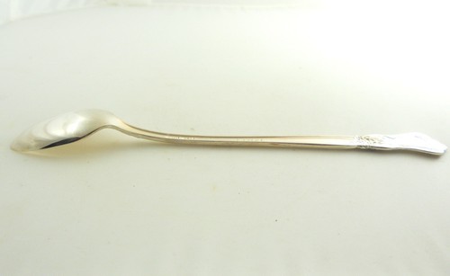 Oneida Wm A Rogers Valley Rose Iced Teaspoon 1956 - Picture 7 of 12