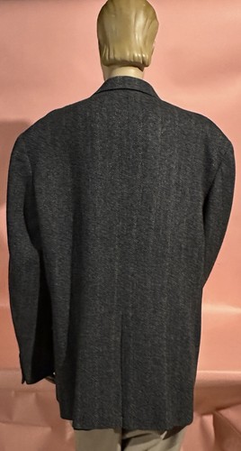 Vintage men’s Stratgmore Wool Herringbone Tweed Blazer - Picture 6 of 12