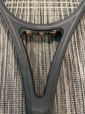 Vintage AMF Head EDGE Aluminum Tennis Racket Racquet with cover