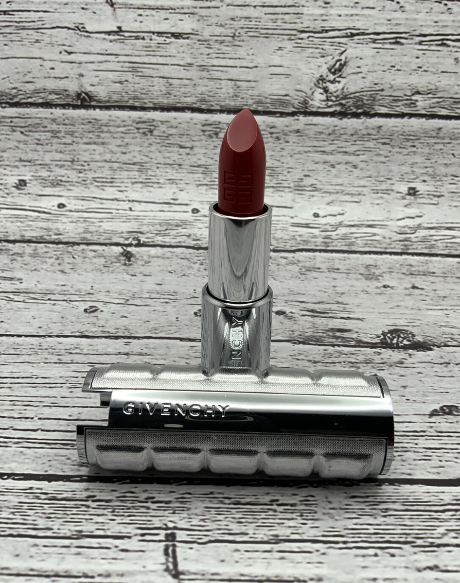 Givenchy le Rouge Interdit*338 Rouge Vigne* Intense Silk Lipstick, NWOB