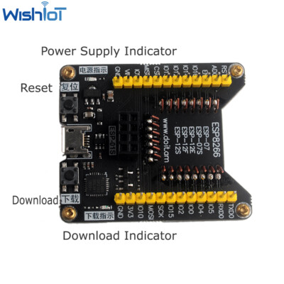 ESP8266 Code Burner Firmware Downloader ESP12F ESP-07S ESP-12S Development Board