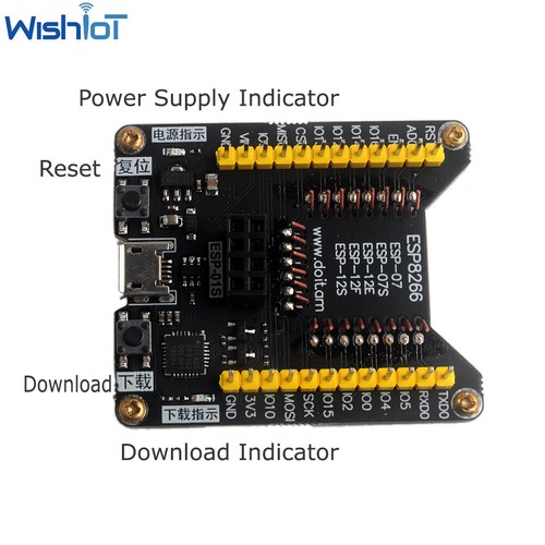 Placa de desarrollo descargador de firmware ESP8266 Code Burner ESP12F ESP-07S ESP-12S - Imagen 1 de 6
