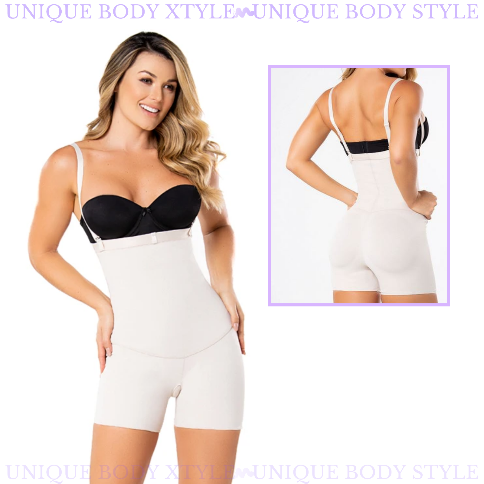 High Waisted Levanta Cola Body Shaper Fajas Colombianas Diane 002389