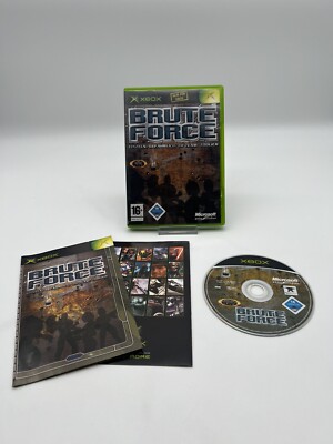 Brute Force - Microsoft Xbox Classic -  OVP + Anleitung