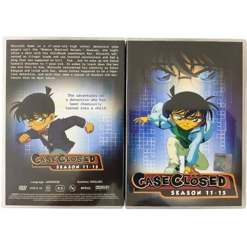 DVD Anime Detective Conan CASE CLOSED Season 11-15 English Subtitle All Region - Picture 3 of 6